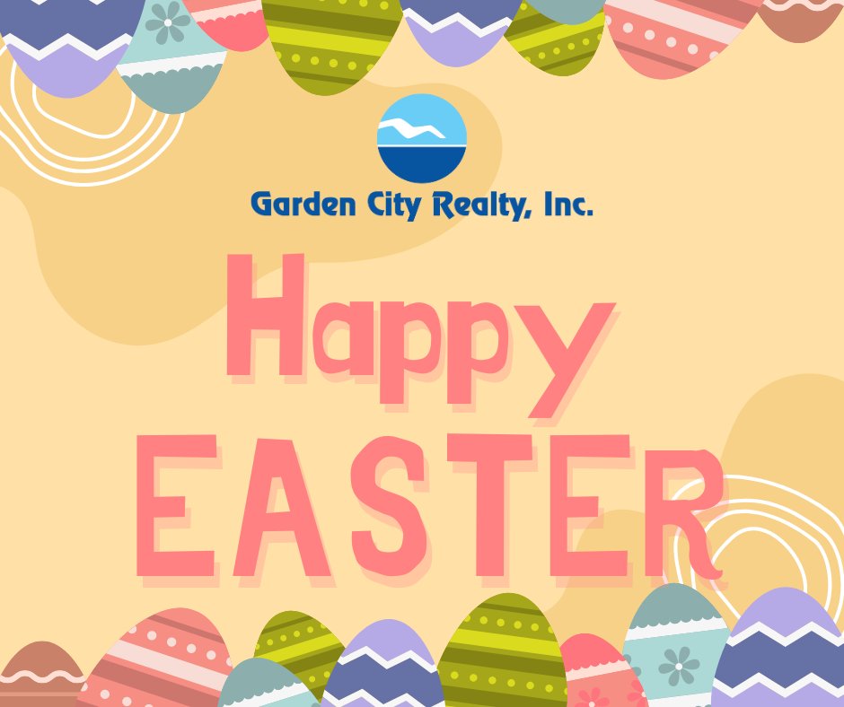 Happy Easter from Garden City Realty!🐰

Wishing you a beautiful day filled with blessings and happiness. 

#HappyEaster #GardenCityRealty #LifesGrandOnTheSouthStrand #easterbunny #EasterSunday