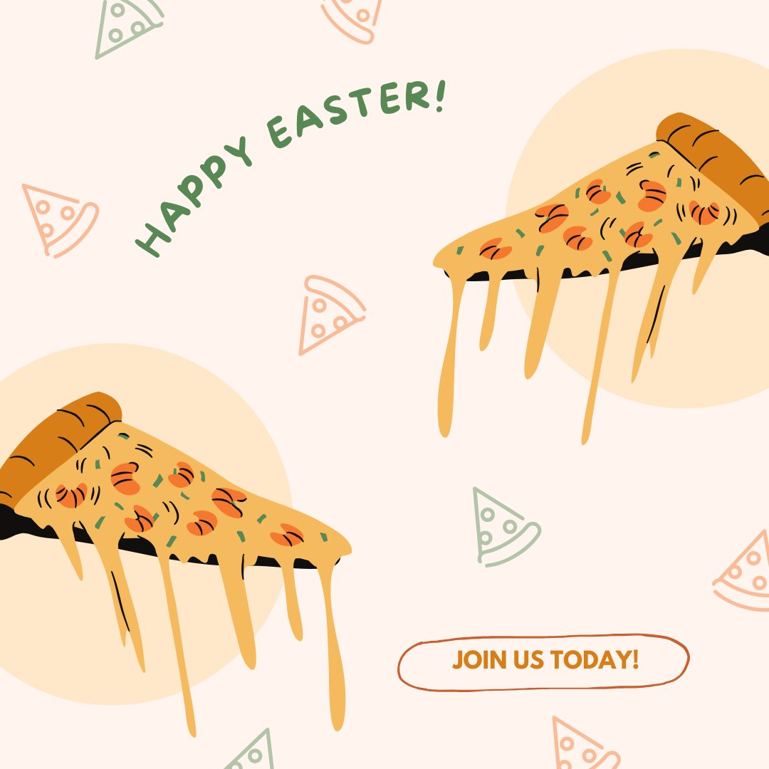 🌟 Happy Easter from The Pizza Room family! 🐰🍕 Indulge in the spirit of the season with our mouthwatering pizzas and refreshing cocktails!  

#ThePizzaRoom #ItalianPizza #HomemadePizza #PizzaLondon #Hackney #MileEnd #Poplar #SurreyQuays #NewCross #ItalianPizzeria #pizzauk