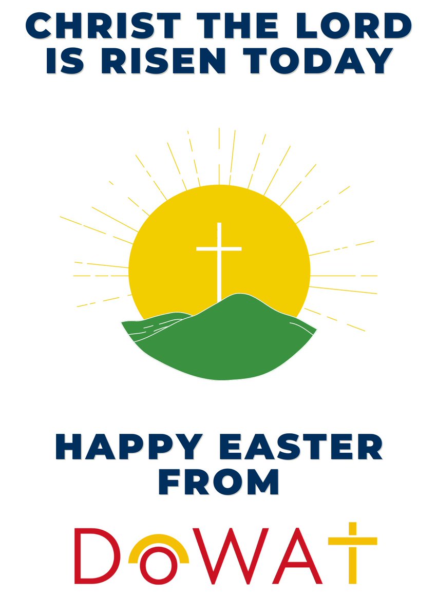 A very Happy Easter from DoWAT! #HappyEaster #HeIsRisen