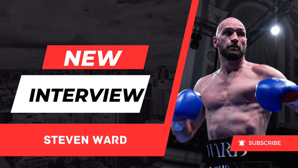 🚨 New Interview 🚨 @Stevenward_ I've alot to give, I just have to prove it. Throwing the kitchen sink at it this Year We caught up with Stevie, after his first fight since December 2021 Feels like a fully fledged Cruiserweight now Watch the full interview here ⬇️…