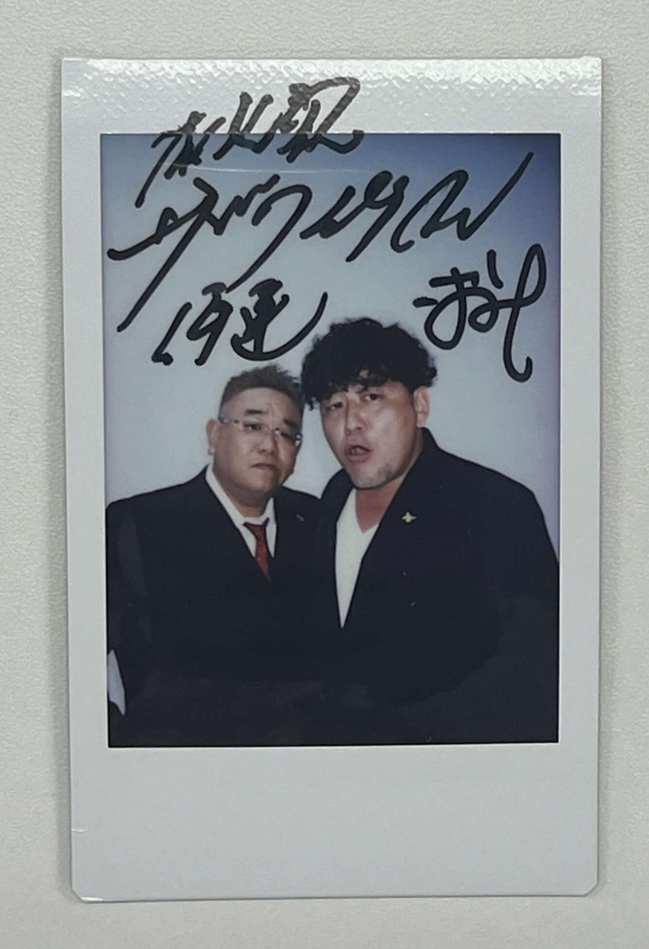 サンドウィッチマン 直筆サイン色紙 サンドイッチマンサイン色紙 直筆