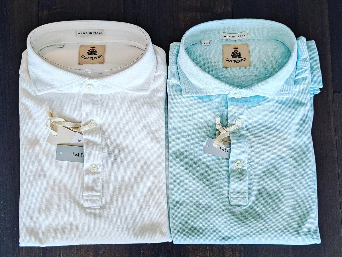 tateomif's tweet photo. 三越銀座店でギ・ローバーのポロシャツを2枚購入しました。
I bought two polo shirts of Guy Rover at Ginza Mitsukoshi.
#GuyRover #ギローバー #poloshirt #ポロシャツ #Mitsukoshi #三越 #銀座三越 https://t.co/QWmGs5pSun