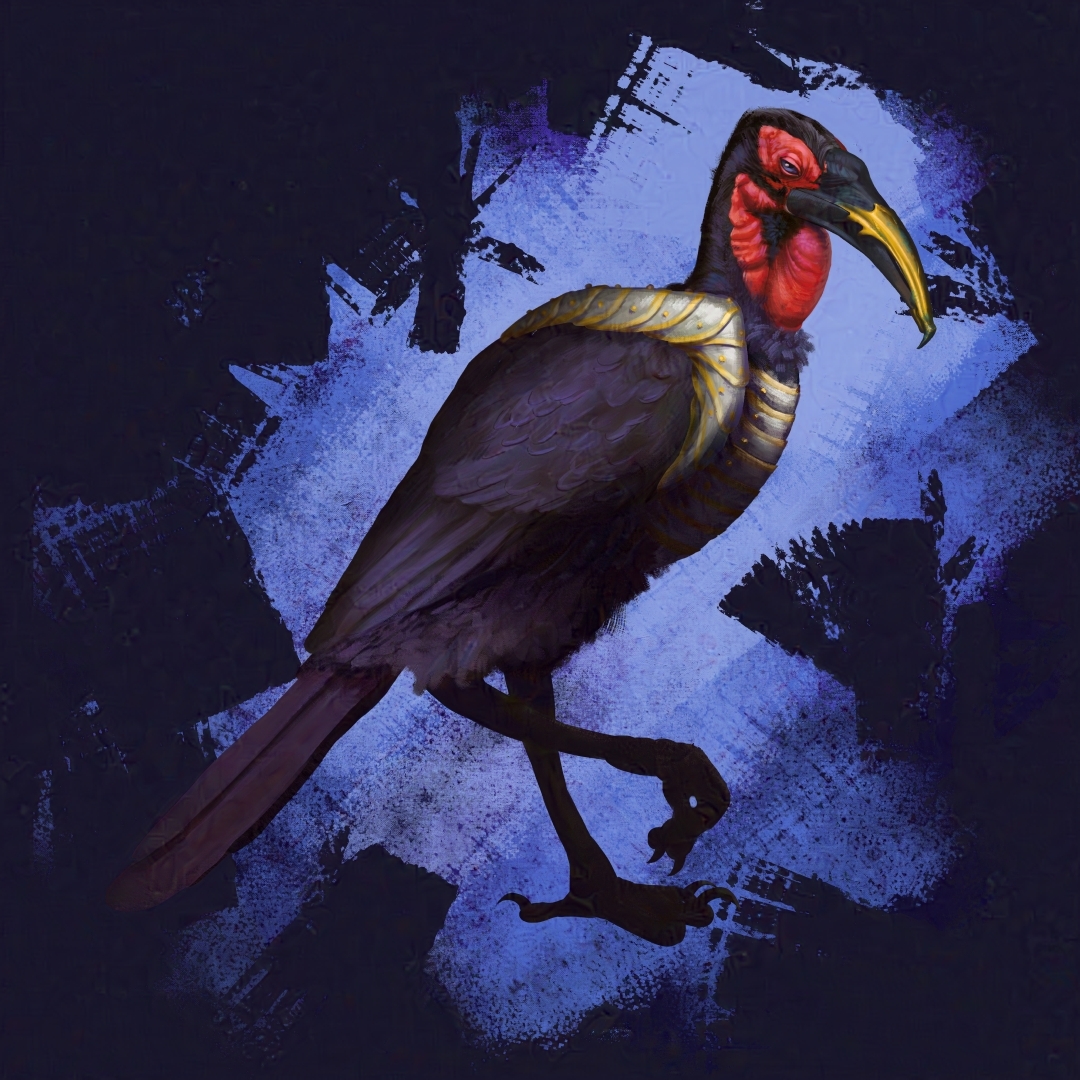 luke_chib's tweet image. hornbill armor