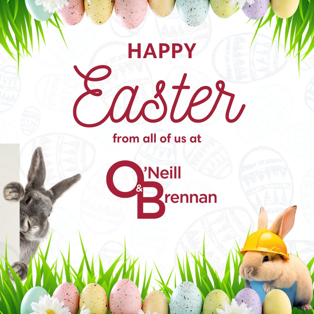 🐰 On behalf of the entire O’Neill & Brennan UK team we would like to wish our esteemed team, O'Neill & Brennan Ireland, our dedicated colleagues, valued clients, and cherished friends around the world, a safe and Happy Easter! ❤️ #HappyEaster #Easter #EasterHolidays