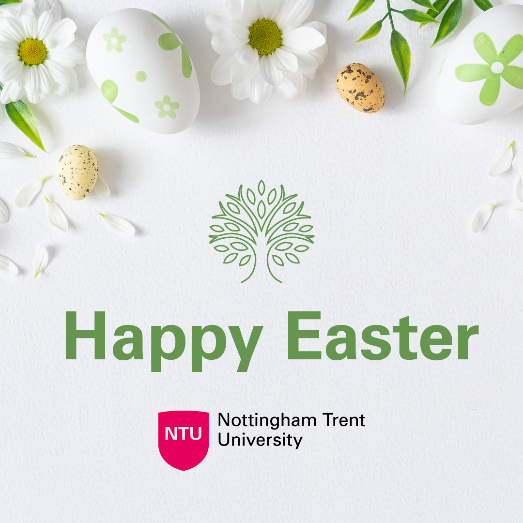 We'd like to wish our students, colleagues and NTU community a very happy Easter 🐣🐰