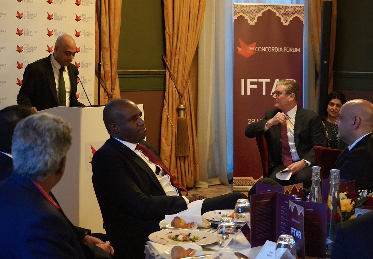 David Lammy, along with Sir Keir Starmer, attended an Iftar this week during the month of Ramadan. They discussed the Gaza genocide. The very same genocide which was endorsed by both Starmer and Lammy. This is the quintessential example of hypocrisy. #LammyOut