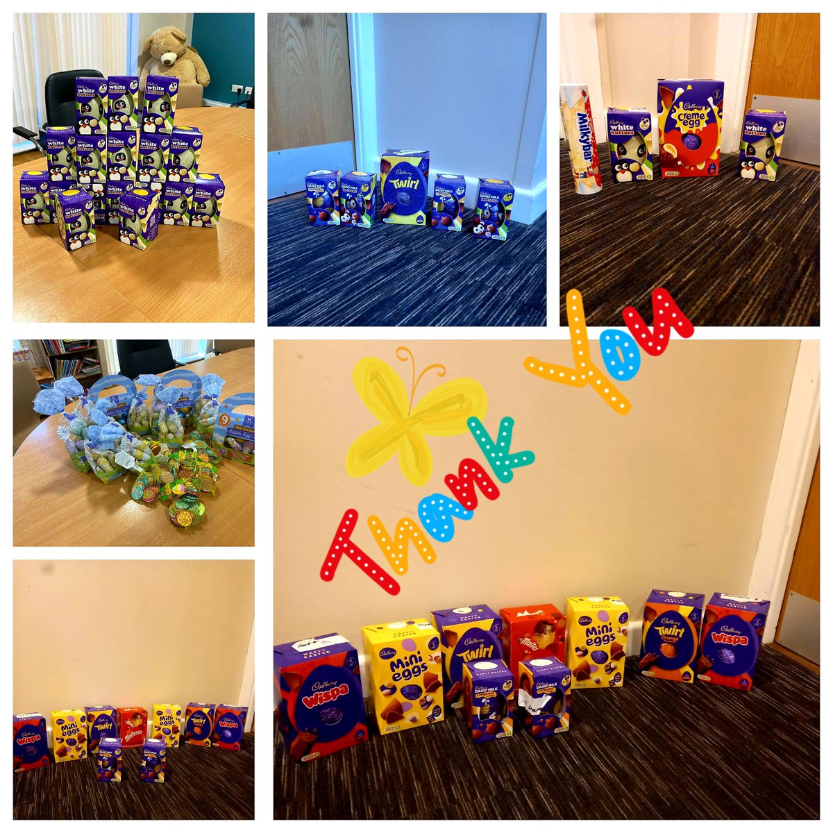 And over at Yates Court The Easter Bunny also arrived very early this morning. Huge thanks to ADAM, Maria Fogg Family Law Ltd, Vicar Malcom Rogers at St Gabrielles & Childwall Ladies Group and Carol Reid Evans at Tesco Prescot for their wonderful donations & ongoing support 🐰