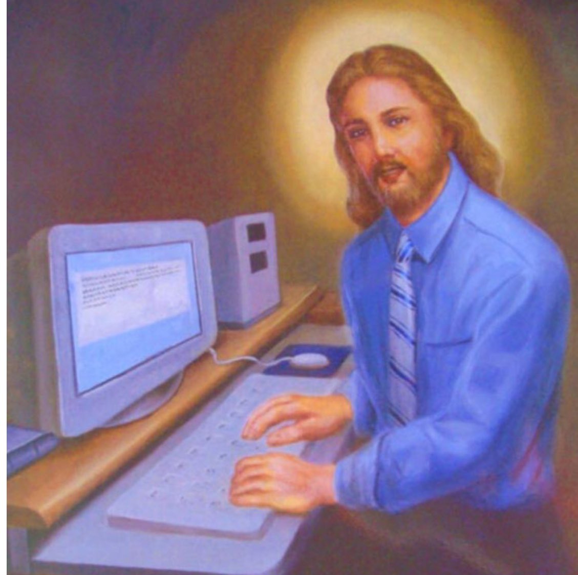 ThatBloke_Jesus's tweet photo. Happy Easter!
#backtoworkforme
#ohyouthoughtiwasdead
#feelinggood
#sorehandsbutstillgrinding
#judasisadickbtw https://t.co/BYOkvBF52I