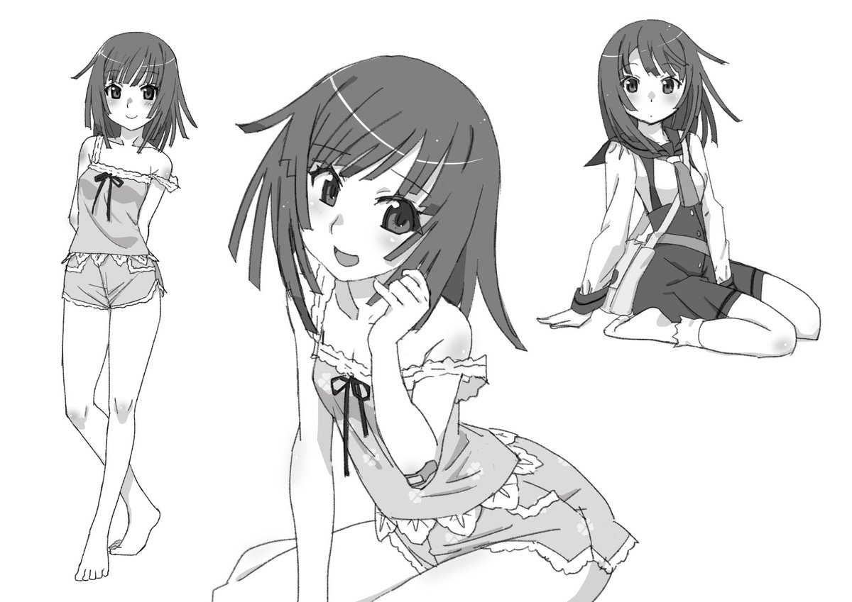 もう少しでヒロインたちが自由に動き出せそう! 焦らず大事に描いていきます
早く阿良々木くんも出せたらいいです!
#今月描いた絵を晒そう 