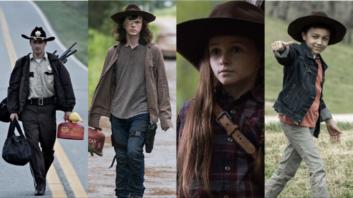<a href="/DonniesRichonne/">𝑫o𝒏𝒏𝒊𝒆's 💗🍕💍</a> Love love loved it!  I wish we'd seen Rick reunite with Morgan and all the others as well, though.

Judith all grown up!  And love that RJ was wearing the hat :)