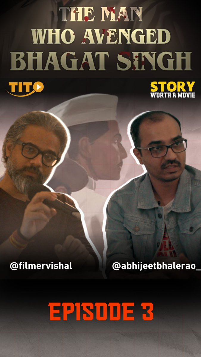 Watch my podcast with @filmervishal sir on 'The Man Who Avenged Bhagat Singh' in series 'story worth a movie'. like, share and subscribe. #TheManWhoAvengedBhagatSingh #BhagatSingh @PenguinIndia @PenguinBooks @SharadAshtekar @SuhailMathur youtu.be/QEdku2Z4fBw?si…