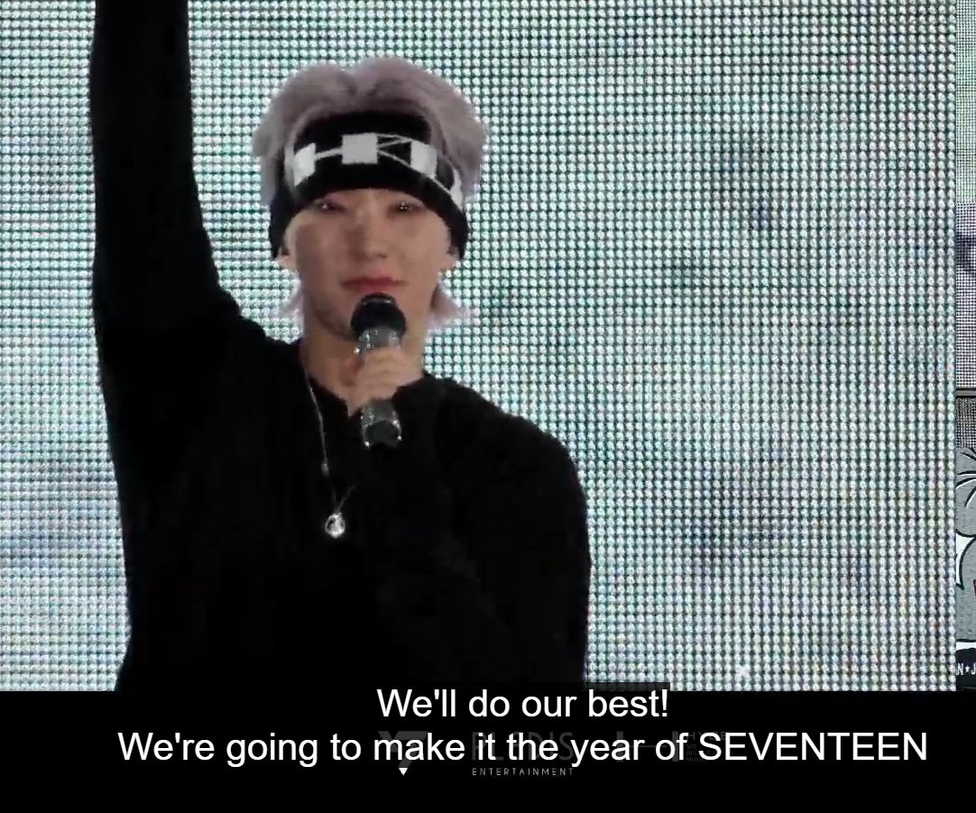 "We're going to make it the year of SEVENTEEN!" 

oh 2024 is definitely ur year, my boys!!! we'll be here supporting u always <3