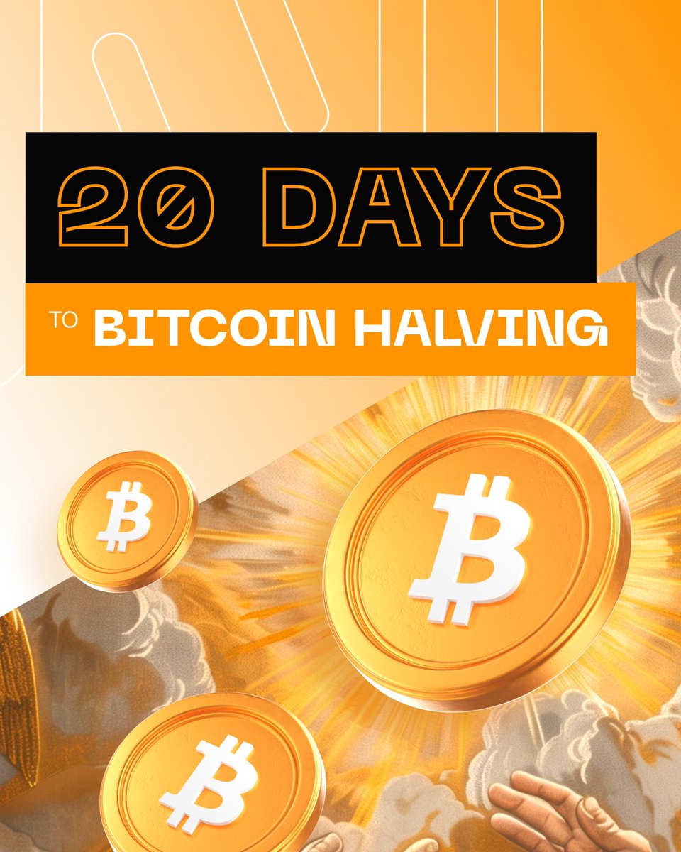 Every 4 years, the #Bitcoin universe experiences a seismic shift: the Halving! Miner rewards are slashed in half, slowing down the creation of new bitcoins. It often leads to a major uptick in Bitcoin's price! 💹 Past events have lit the fuse for explosive rallies.