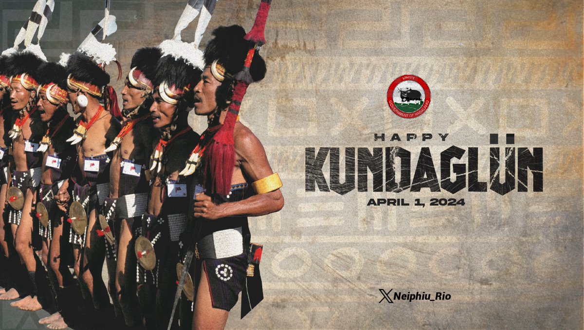 I extend warm greetings to the Chang community on the occasion of Kundaglün; a festival commemorating the construction of field huts. May the Almighty bless the works of our hands and make us fruitful in all our endeavours. #Nagaland #LandOfFestivals