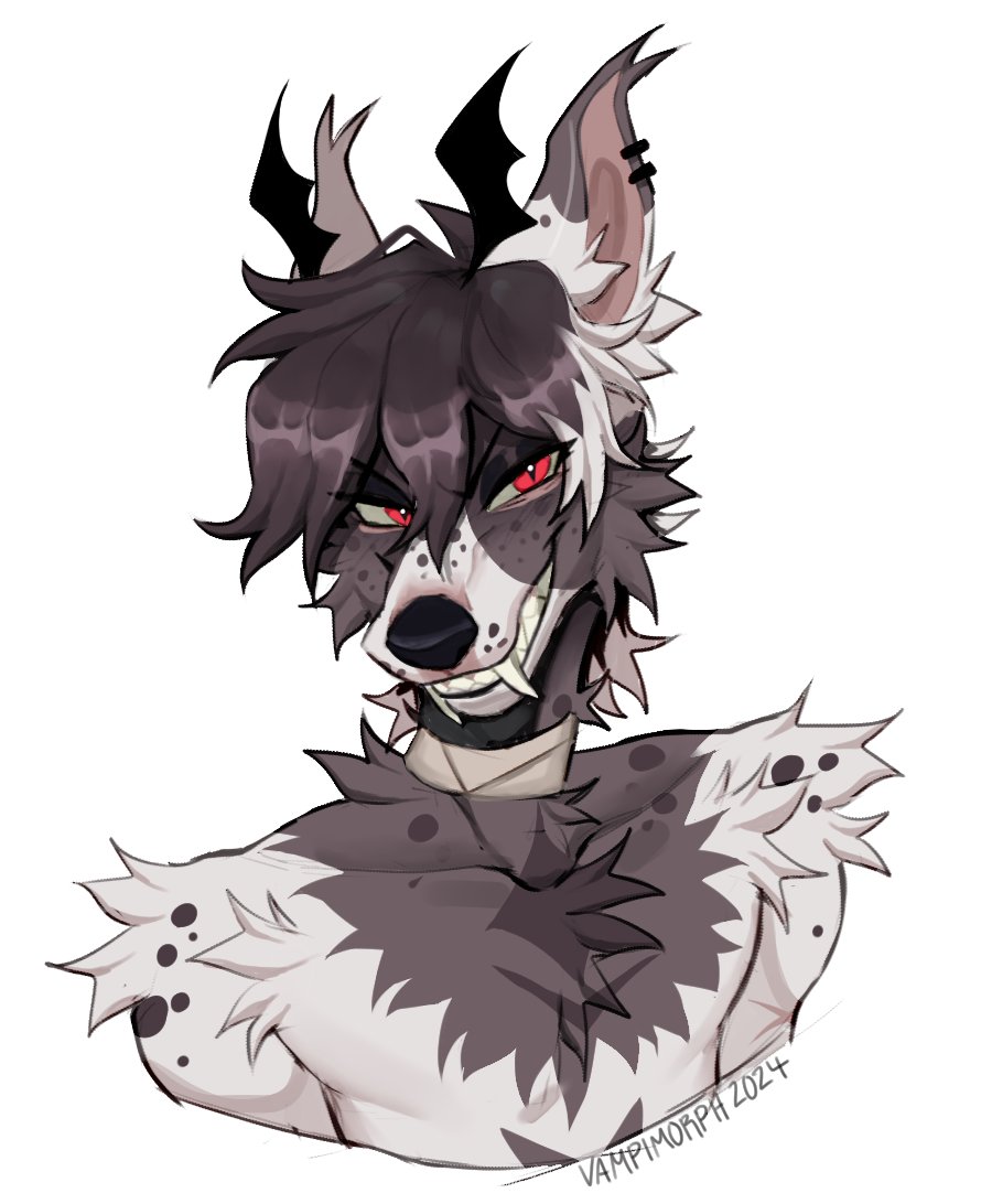 VAMPIMORPH's tweet image. another painterly bust! + speedpaint