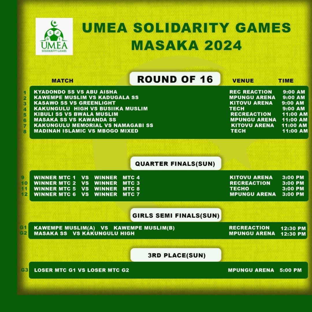 UMEA games in Masaka