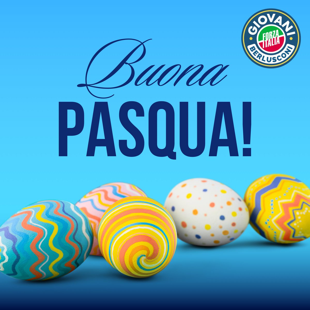Buona Pasqua a tutti da Forza Italia Giovani! 💙🕊