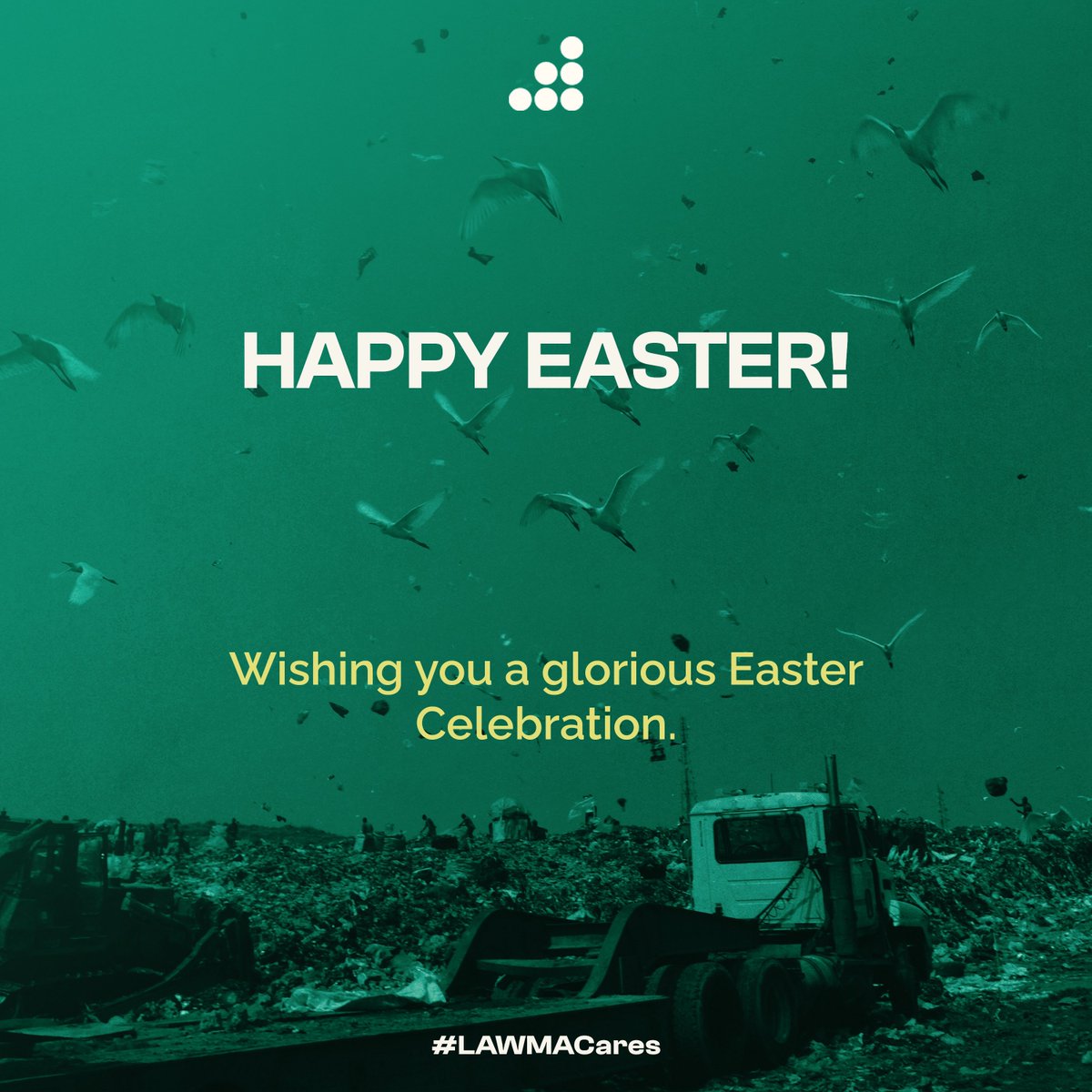 Celebrate this Easter by spreading joy and sustainability. Remember to dispose of your waste responsibly and keep your environment clean! Wishing you a happy and eco-friendly Easter from all of us at LAWMA 💚♻️ #LAWMAcares