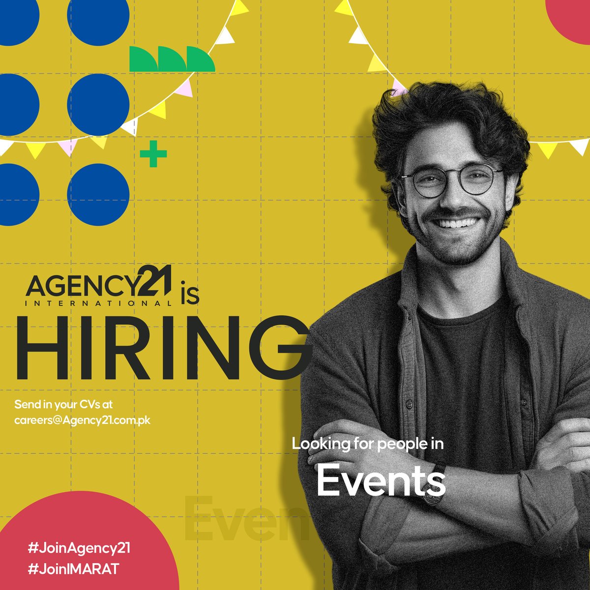 Love planning events? Join Agency21 and be part of our exciting events team! #EventJobs #JoinAgency21