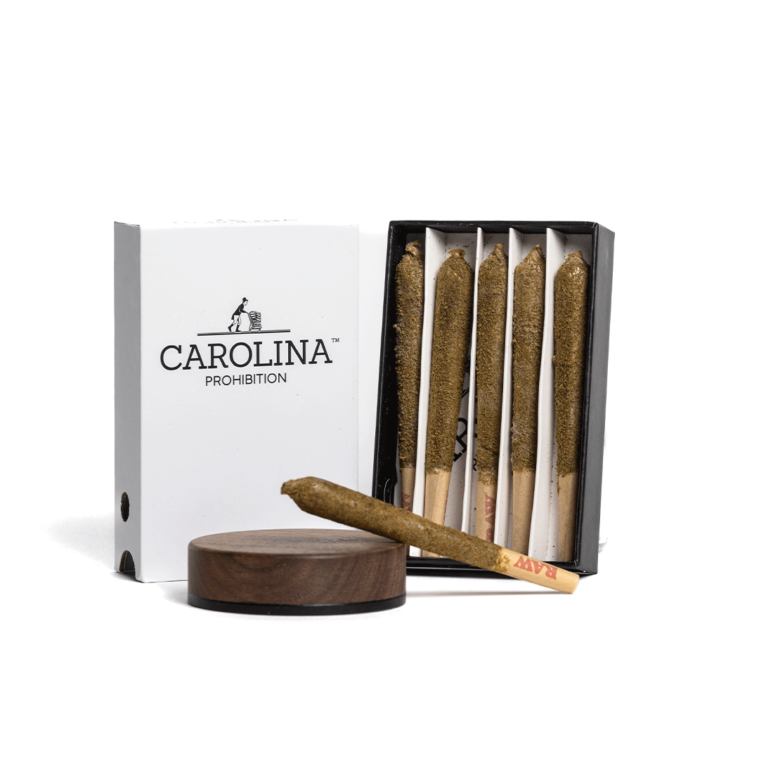 Experience luxury with our Handcrafted 5 Pre-Rolls! 
Each contains 1g of top-shelf CBD flower, expertly oiled &amp; brushed with blonde kief for a refined smoking sensation. 
Indulge in sophistication. 🌿💨 
Get From : carolinaprohibition.com/product/the-sm…
#TopShelfCBD #LuxuryPreRolls