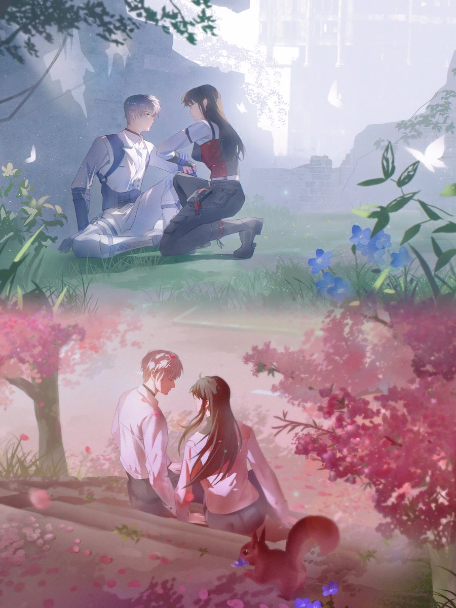 Yanzhixiao's tweet photo. Imaginary &amp; Realistic

P2: Fantasy scene, the wish that never comes true

P3: The dream comes true

#Xavier #沈星回 #심성훈 #セイヤ #LoveandDeepspace #恋与深空 #러브앤딥스페이스 #恋と深 https://t.co/a7BeEvv6Eb