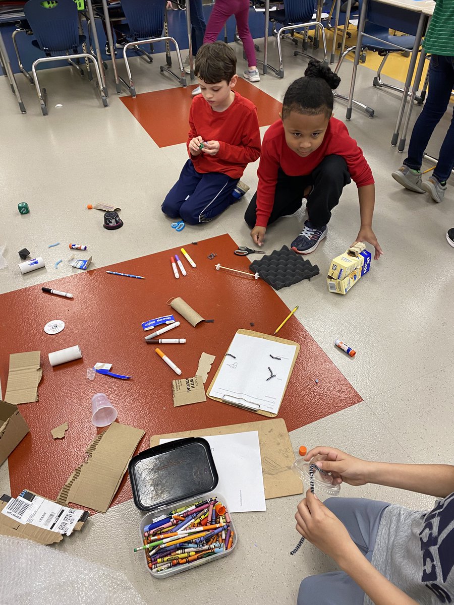 chalkandgrace's tweet photo. We hope #Eggbert🥚was able to safely get to his family over Spring Break with the cars we built. We brainstormed and researched about Force and Motion🏎️ We used @AnnieAndMoby, @Wonderopolis and @epic4kids to investigate gravity, friction and pushes and pulls🎢 https://t.co/RAgByahlvr