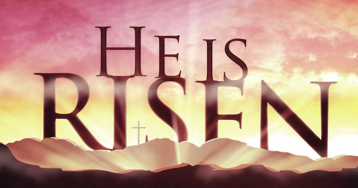 HE IS RISEN!  Mathew 28:5-7

Happy Easter from all us at The Field!