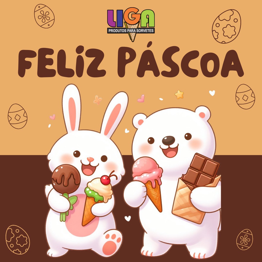 ligaparasorvete's tweet photo. A Liga para Sorvetes deseja a todos os clientes, amigos, fornecedores e colaboradores uma Feliz Páscoa!!!
#ligaparasorvete #pascoa #festa #comemoracao #comemoração #alegria #fraternidade https://t.co/iiCYqQiQ0q