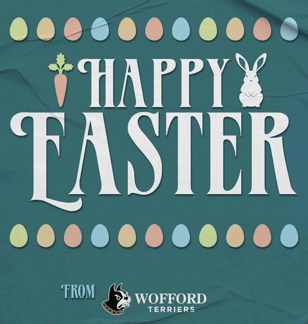 Happy Easter from Wofford Athletics! #easter2024