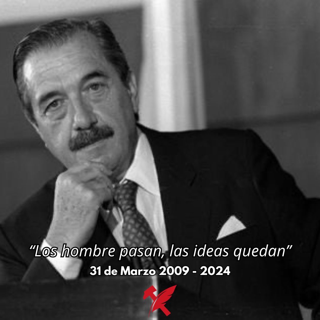 LOS HOMBRES PASAN, LAS IDEAS QUEDAN.

A 15 años del fallecimiento de Raúl Alfonsín, su legado está más vigente que nunca.

Alfonsín nos enseñó el valor de la democracia, la libertad y la igualdad, y por eso hoy seguimos levantando sus banderas🇵🇱