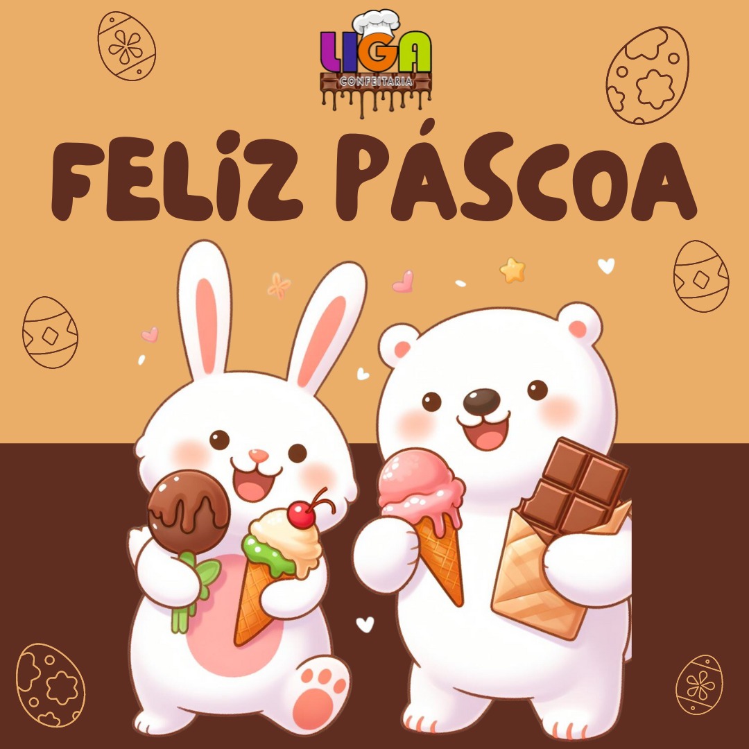 ligaconfeitaria's tweet photo. A Liga Confeitaria deseja a todos os clientes, amigos, fornecedores e colaboradores uma Feliz Páscoa!!!
#ligaparasorvete #pascoa #festa #comemoracao #comemoração #alegria #fraternidade https://t.co/onzRnYfsth