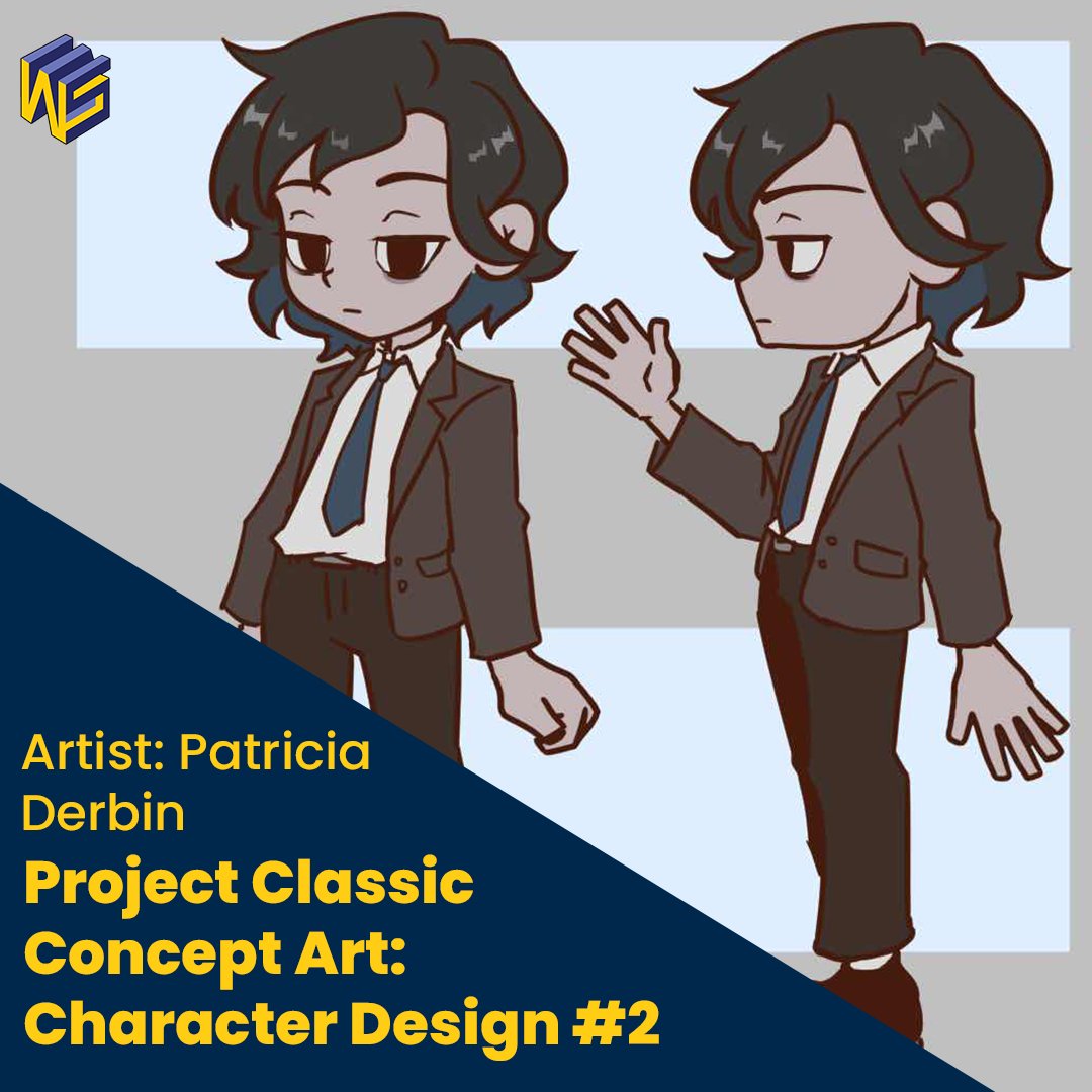 Let's take a look at some art from Project Classic this week!

Thanks to Patricia Derbin for making some very wonderful character art!

More sneak peeks of our upcoming games are sure to come, so be on the lookout!

#wolverinesoftstudio #GoBlue #umichgamedev #gamedev #umich