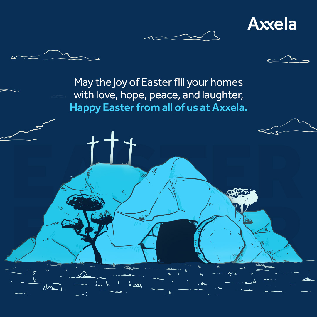 May the joy of Easter fill your homes with love, hope, peace, and laughter. Happy Easter from all of us at Axxela. #EasterSunday #HappyEaster