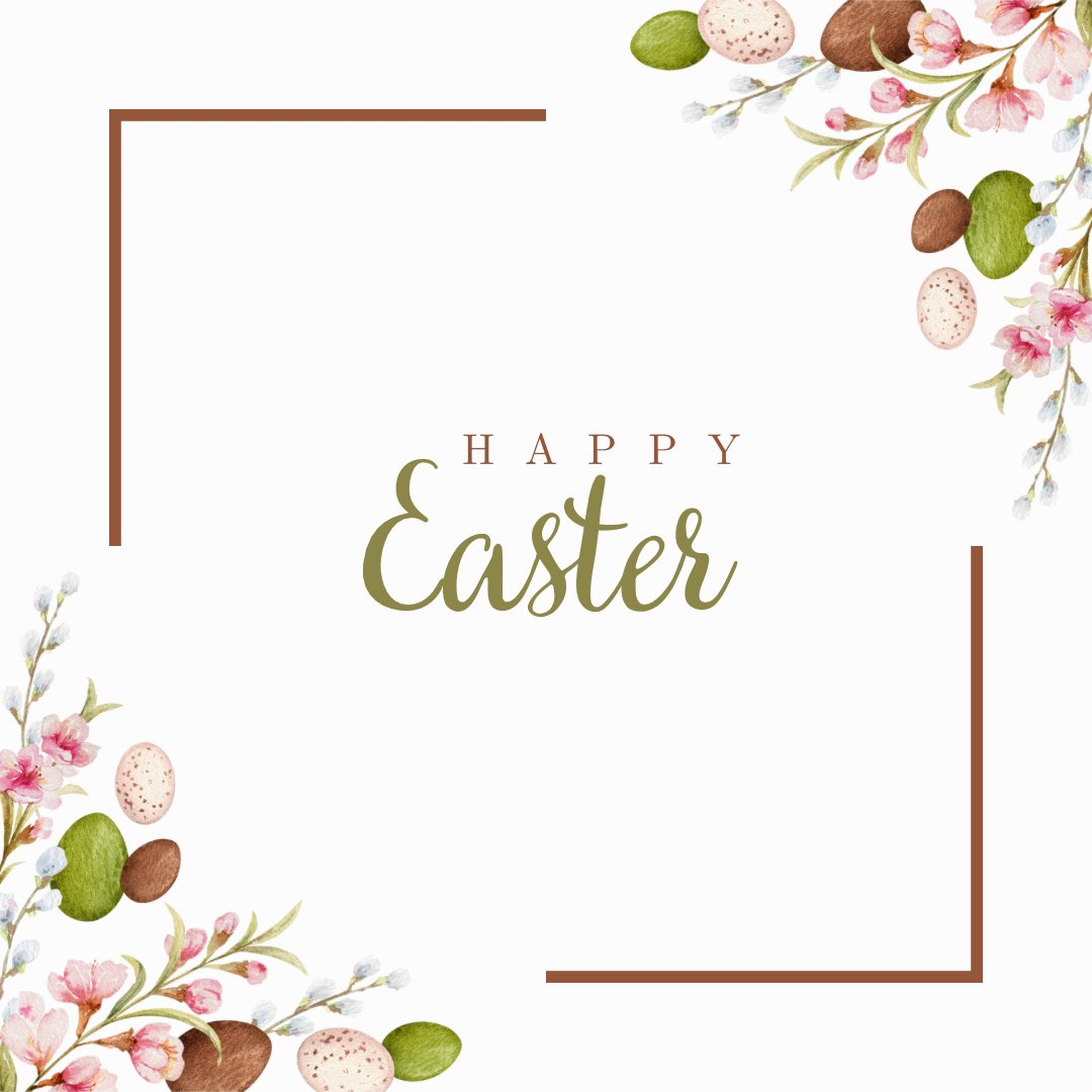 Good morning and Happy Easter to you and yours! Have a wonderful day!