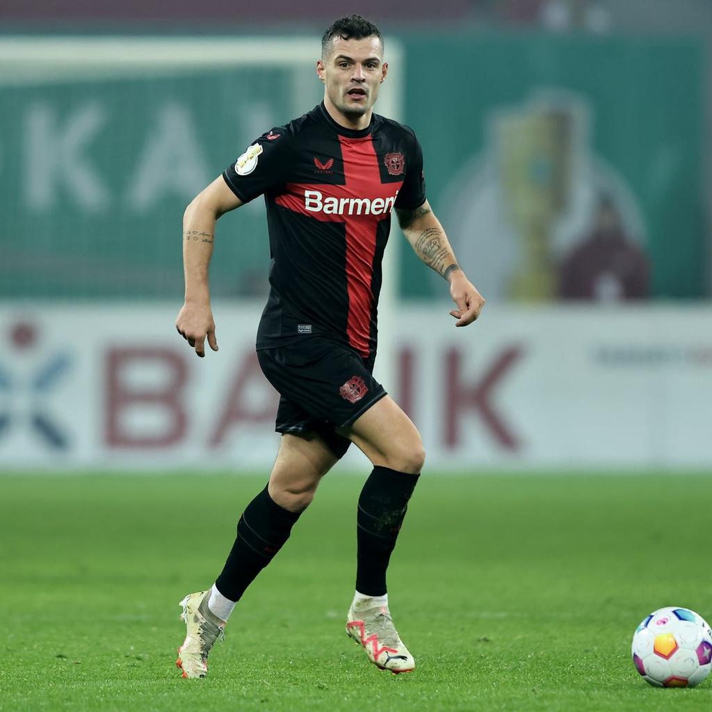 Granit Xhaka has completed more passes this season than any other player in Europe's top 5 leagues (𝟮,𝟱𝟰𝟬) He's 700 clear of his closest rival in Bundesliga Phenomenal The Arsenal Sack El Rufai Brighton Gallagher Manchester City Harry Kane Satanic Uba Sani