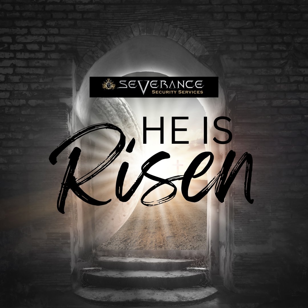 Happy Easter- He is risen!

FL LIC : B1700277 
#severancesafe #betonvets #doersnottalkers #executiveprotection #easter