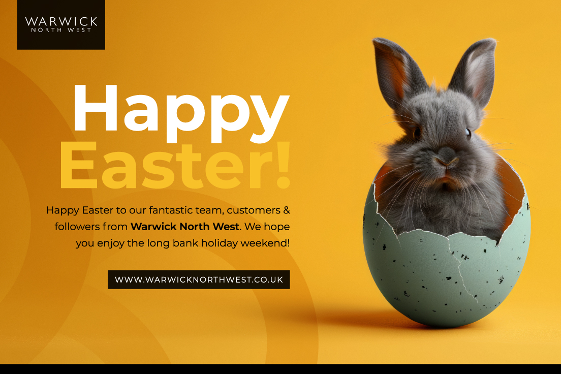 Happy Easter to our fantastic team, customers & followers from Warwick North West. We hope you enjoy the long bank holiday weekend! 🐰 #HappyEaster