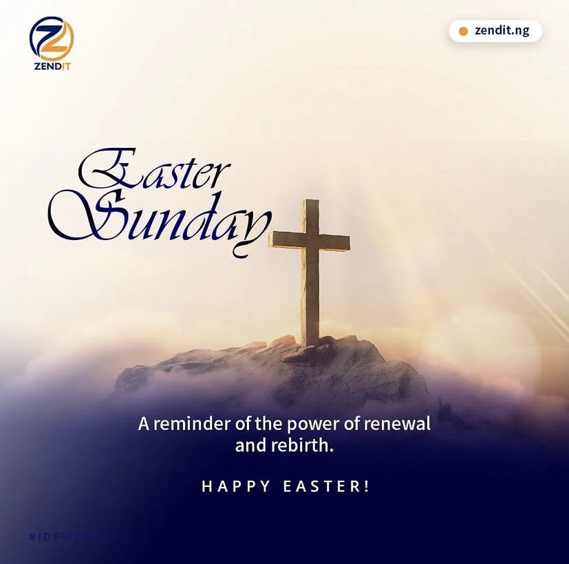 Have a blessed Easter filled with love, laughter, and blessings.

#easter #eastersunday #ZenditIsHere #StressFreeDelivery #24HoursDelivery #DeliverAndEarn