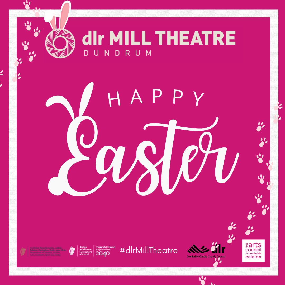 Wishing you all a very Happy Easter from dlr Mill Theatre! 🐰✨🌼