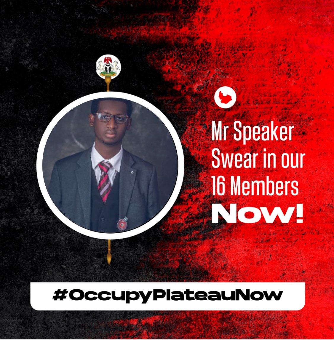 OCCUPY PLATEAU IN CONJUNCTION WITH G16

PRES BRIEFING
In preparation For The Much Anticipated Rally In Jos

Date-25th,March 2024.
Time:11am
Venue-
Inview

All Media Houses/Channels Are To Take Note Appropriately