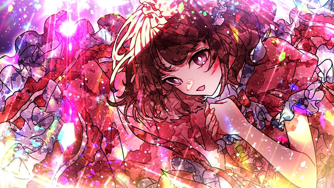 #Skeb 納品しました!ブーストくださりありがとうございます!この度もご縁をいただけてとても嬉しくて、キラキラで可愛くしたい…!と描いていたので喜んでもらえて尚更嬉しいです!是非沢山使ってください!これからもご活動応援しています#Commission 