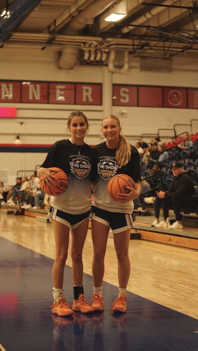 Had a great time playing in the Top 40 All Star Game and the 3-point contest at @TheShowColorado. Thankful for the opportunity to play with some amazing girls including my teammate @MaleyWilhelm. @hoopstracker @LadyTitanSwish