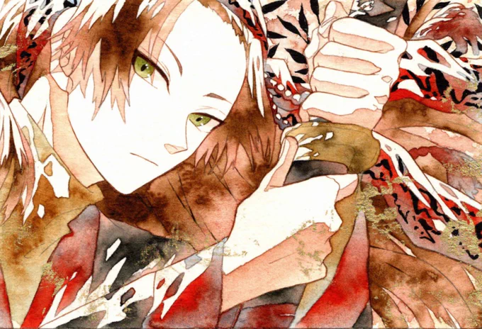 ◆十二支シリーズ◆ハガキシリーズも無事に皆描く事ができてよかったです…!A4サイズも少しずつですが、完成目指して頑張ります! 