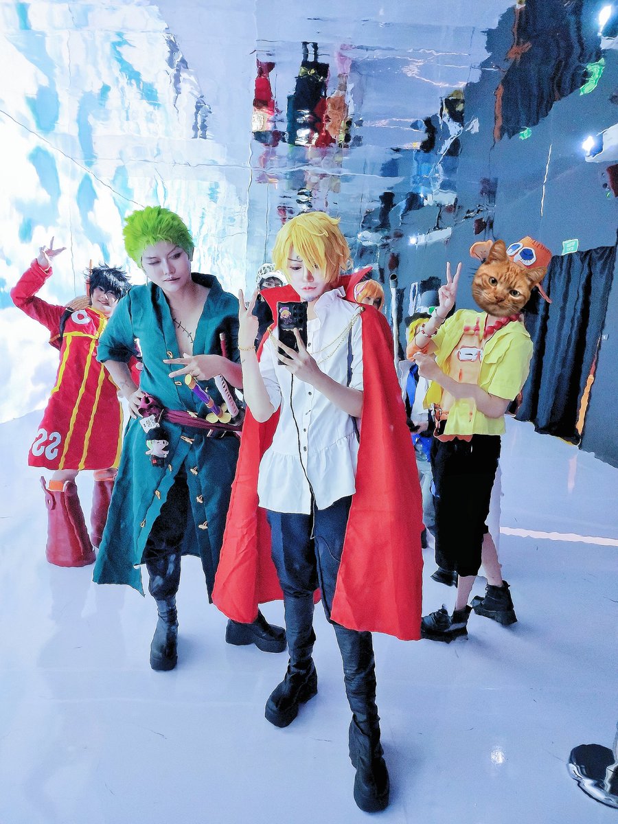 reijiqk's tweet photo. #onepiececosplay #วันพีช #ワンピース #sanji #vinsmokesanji #ซันจิ #サンジ #zoro #stawhat #luffy #ace #Nami #sabo #PortgasDAce
#นิทรรศการวันพีช
#OnePieceAsiaTourTH
#OnePiece #OnePieceExhibition #TheGreatEraOfPiracy #OnePieceThailand
#AskmeCompanyLimited #AskmeEvents https://t.co/iuFxfi6UFW