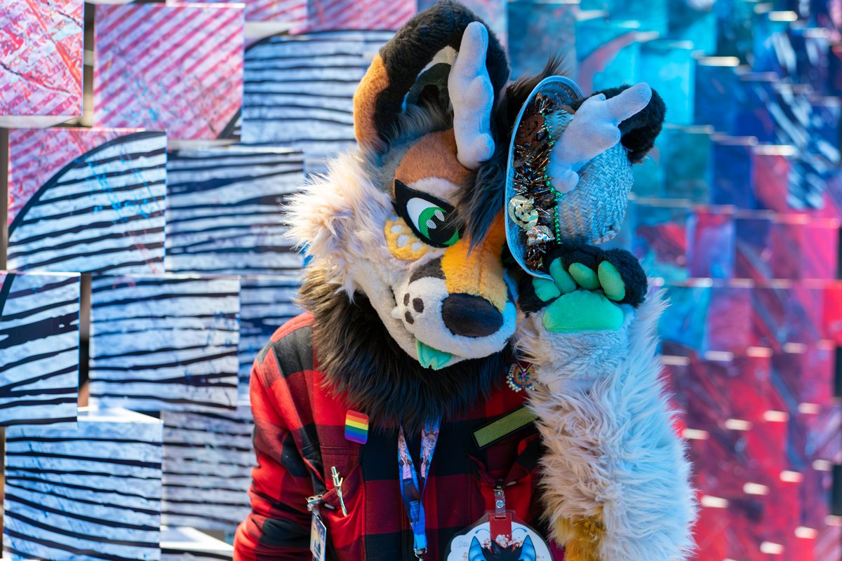 🦊: Chanterelle
🧵:  <a href="/shaydestuckk/">Shayde❓</a>
📷: @keeewiiii

#furryfiesta #TFF2024 #furries #fursuit