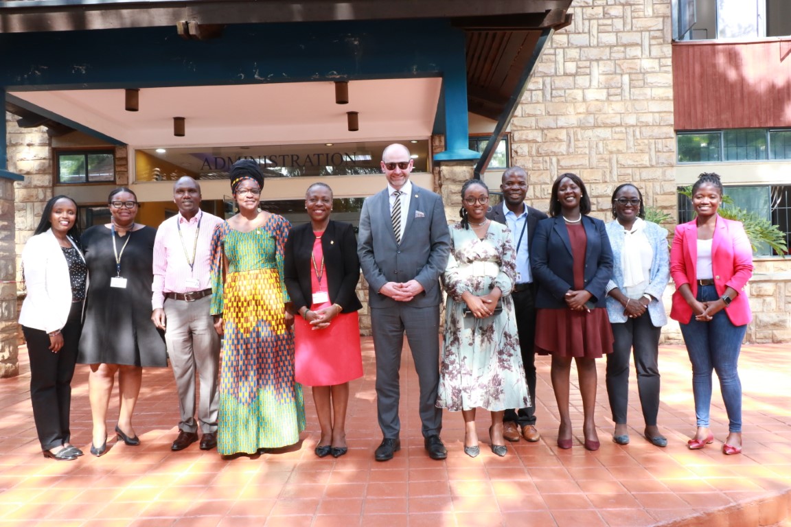 USIU-Africa recently hosted a high-level delegation from The Duke of Edinburgh's International Award Foundation (IAF). Led by the Secretary General Mr. Martin Houghton-Brown, the delegation included representatives from both IAF and the President's Award Kenya (PA-K), the