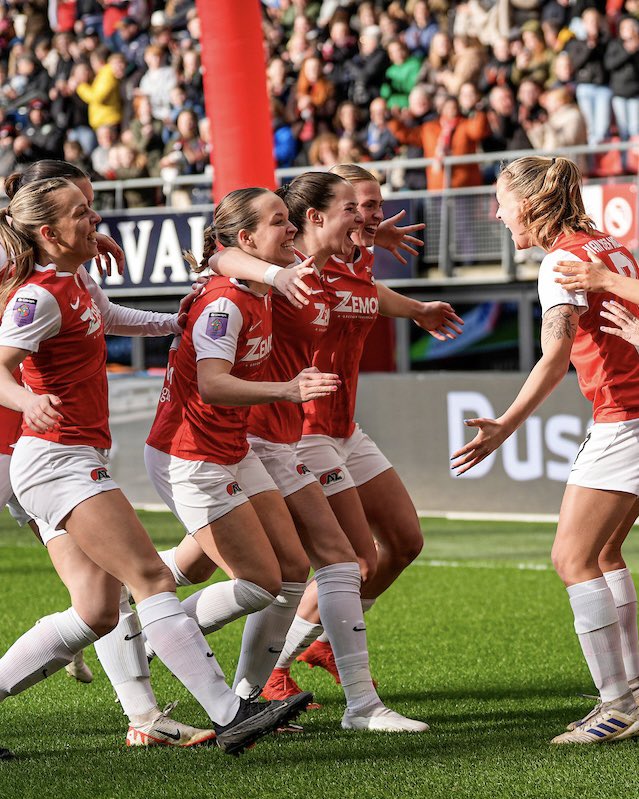 Thanks for all the support ❤️🤍 #az #azalkmaar #azvrouwen