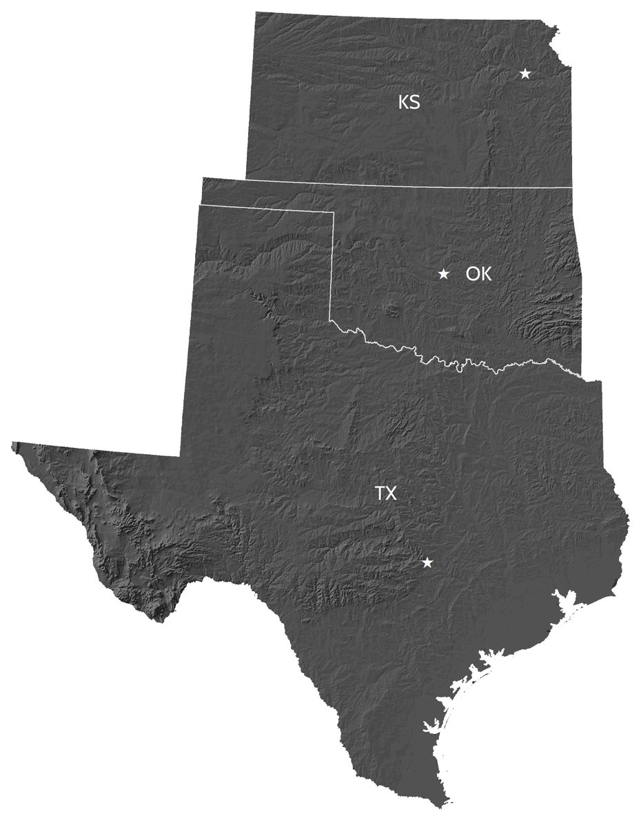 OKTornadoDB's tweet photo. To all of those chasing today, remember that safety first isn't just for chasers. Report the ground truth to the NWS if you have a clear visual on a storm, it could save lives! To the new chasers, welcome to #TheAlley2024. Good luck and have fun! #okwx #kswx #txwx #TornadoAlley https://t.co/frE1St7Nrm
