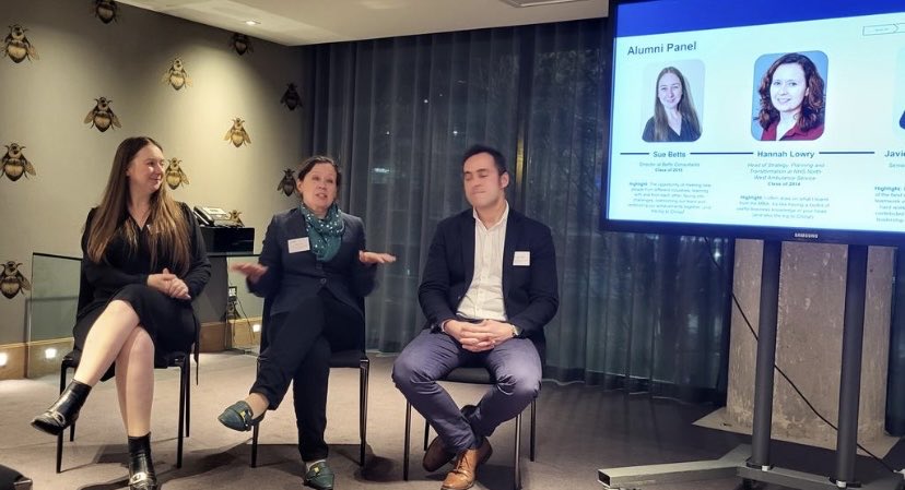 ProfFiddy's tweet image. The #ManMet #MBA ⁦@Assoc_of_MBAs⁩ launch was a huge success. Simon Rutter #digitalleadership &amp;amp; ⁦@AdeleEvery⁩ #humanleadership talks were so on point. 

#leadership has never been as important. Our @ManMetUni #MBA will equip you with #skills to #lead with confidence.