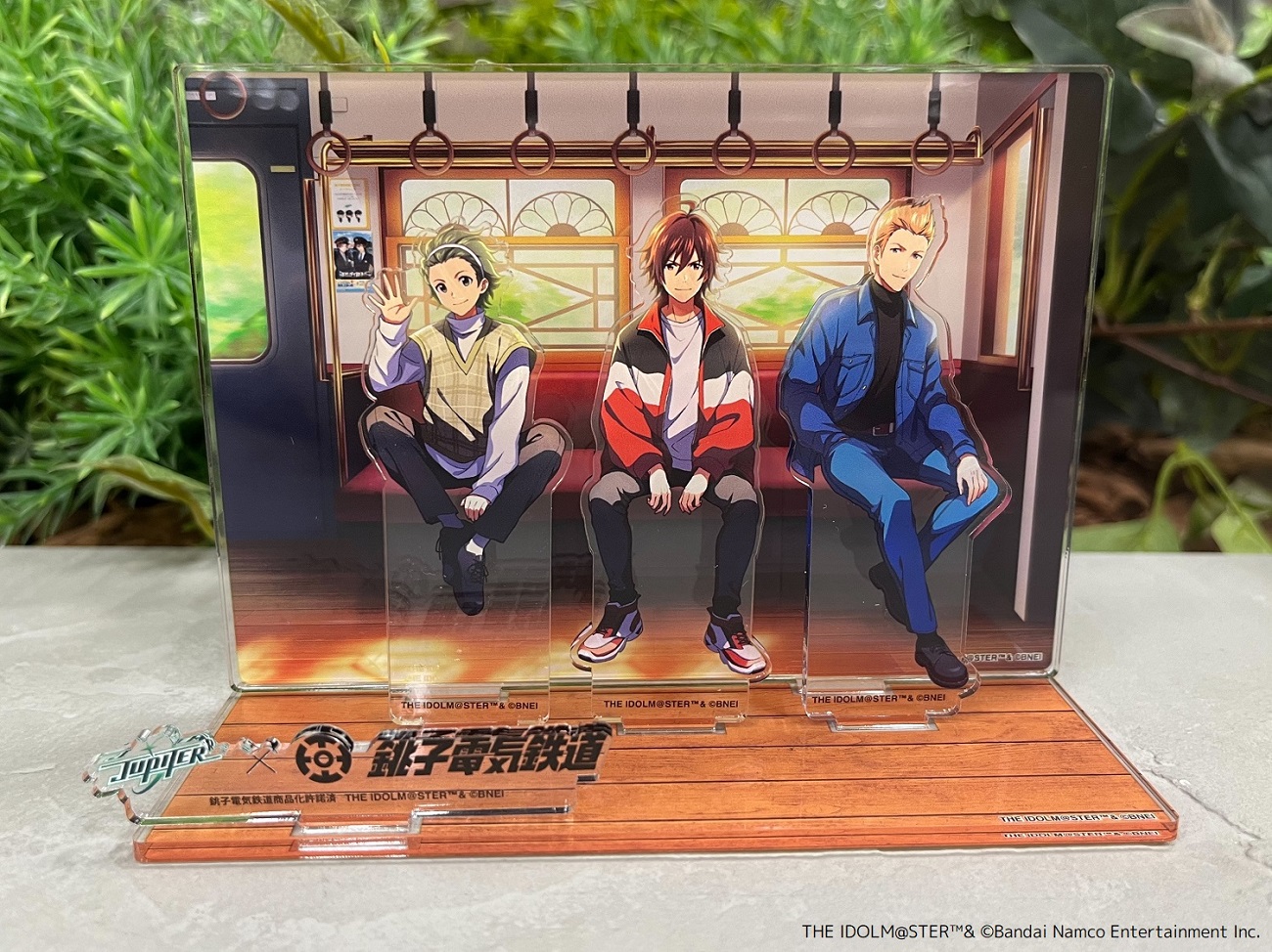 SideM jupiter 銚子電鉄の旅　アクリルジオラマ　CD セット SideM 銚子電鉄開業100周年記念PR 「さあ、いこう。銚子電鉄の旅